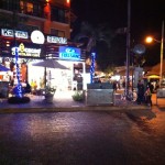 Shots of Downtown Playa Del Carmen stores