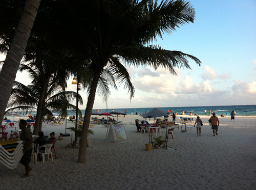 Playa Del Carmen Beach downtwon 5th ave1