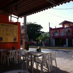 View from Tacos Dany in playa del carmen