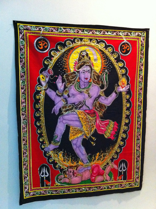 My nice Shiva Mural at Chef Alexandra Iserte`s place in playa del carmen