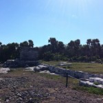 Tulum Ruins in Mexico land site