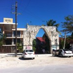 Road near the Tulum Ruins in Mexico1