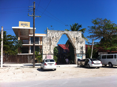 Road near the Tulum Ruins in Mexico1