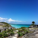 Temple of the decending god Tulum Mexico Mayan Ruins1