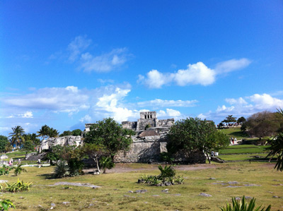 Tulum Mexico Mayan Ruins pyramid