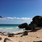 Tulum Mexico Mayan Ruins View Of Beach1