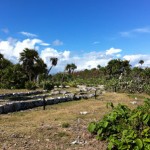 Tulum Ruins in Mexico land site