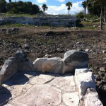 Tulum Ruins in Mexico with some remains